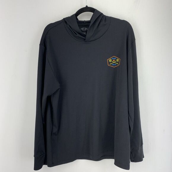 Dark Seas Division Mens XXL Hoodie Skate Sweatshirt Stretch Slinky Lightweight - Picture 1 of 9